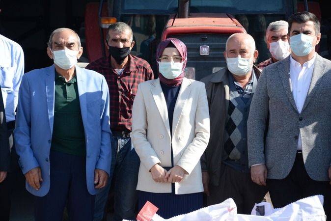 Ankara Akyurt Belediyesi Çiftçilere Arpa Tohumu Dağıttı 1